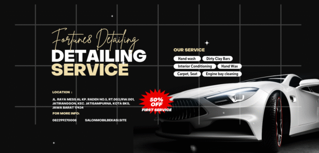 Salon Mobil Bekasi - Fortune8 Detailing