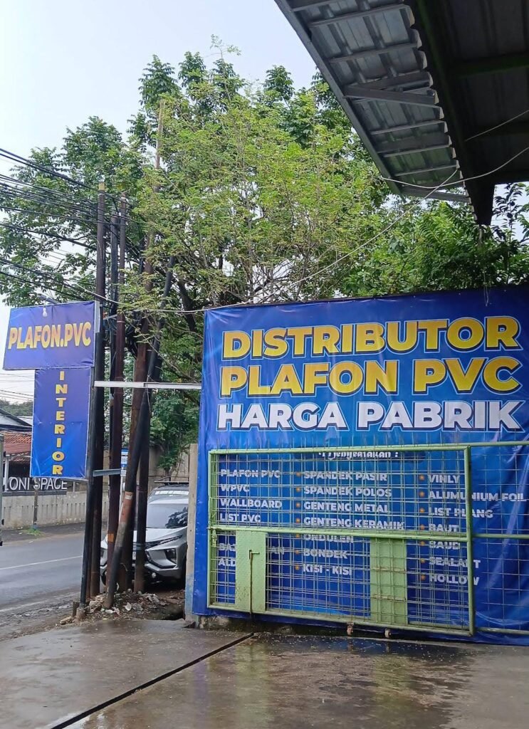 Plafon PVC & Baja Ringan – Toko Gunung Baja Tangerang